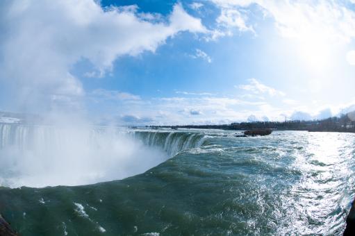 Free Stock Photo of Huge Waterfall