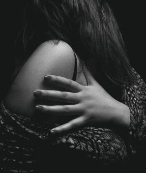 Free Stock Photo of Sexy Pose - Black and White