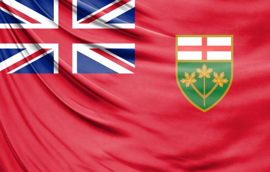 Free Stock Photo of Ontario Flag