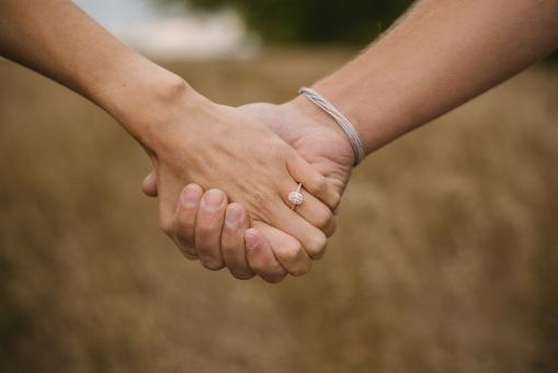 Free Stock Photo of Holding Hands