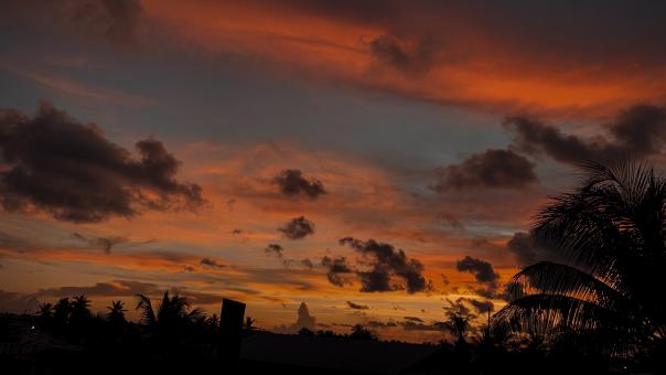 Free Stock Photo of Sunset in the Tropics