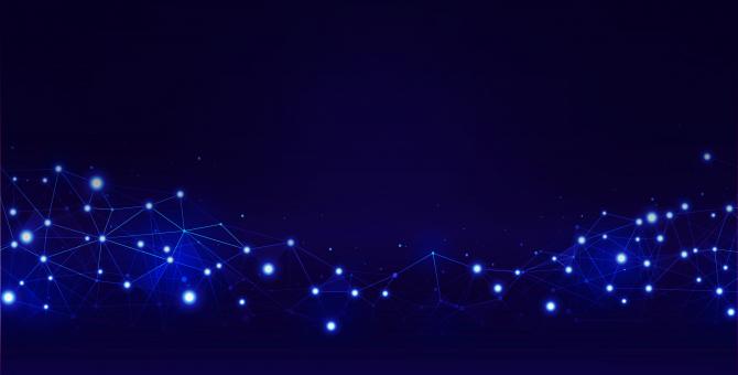 Free Stock Photo of Abstract Network - Tech Background