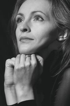 Free Stock Photo of Woman Monochrome Portrait