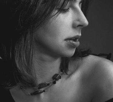 Free Stock Photo of Model Profile - Closed Eyes - Dark Hair