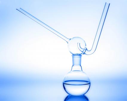 Free Stock Photo of Chemistry flask