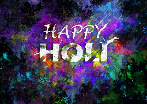 Free Stock Photo of Happy Holi - Indian Festival