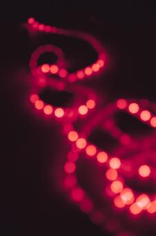 Free Stock Photo of Red Bokeh Abstract Background