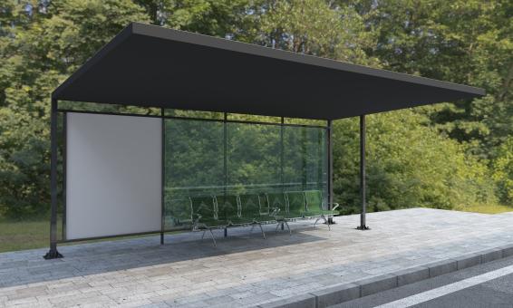 Free Stock Photo of Mock-up for Bus-stop Posters