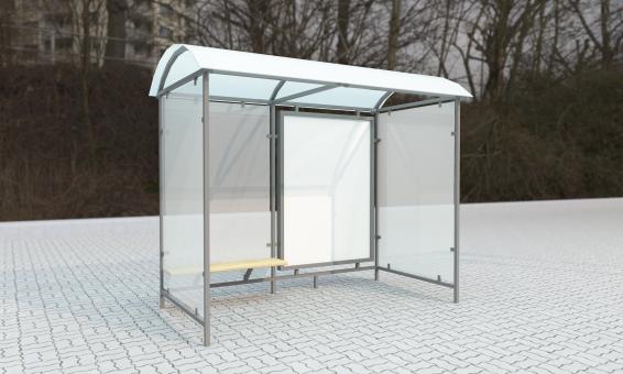 Free Stock Photo of Advertising for Bus Stop