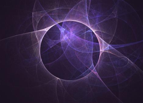 Free Stock Photo of Purple Abstract Fractal Background