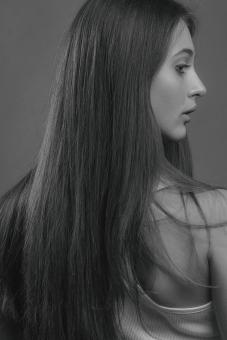 Free Stock Photo of Female Profile Portrait
