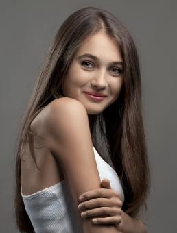 Free Stock Photo of Smiling woman