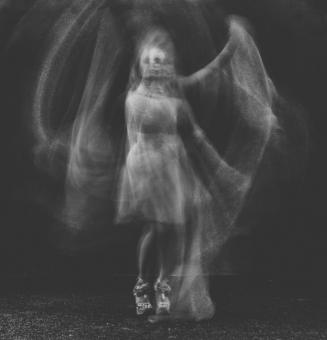Free Stock Photo of Blurred Person Moving