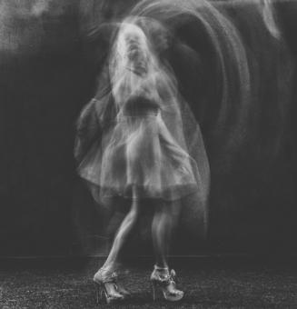 Free Stock Photo of Blurred Person Moving
