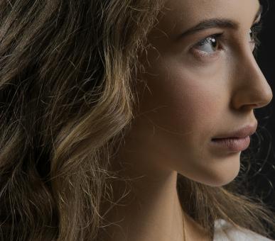 Free Stock Photo of Female Profile Portrait