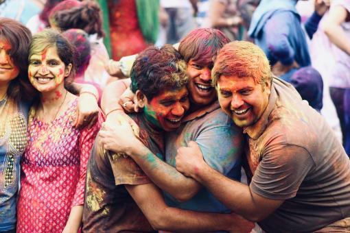 Free Stock Photo of Happy Holi 
