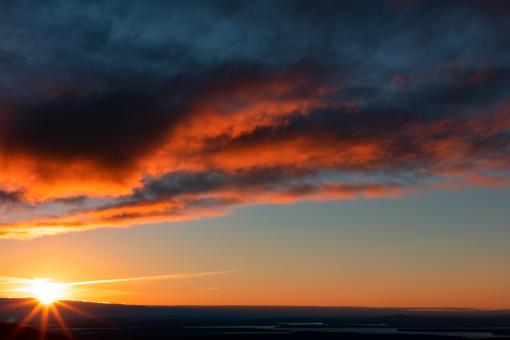 Free Stock Photo of Acadia Sunset Sky