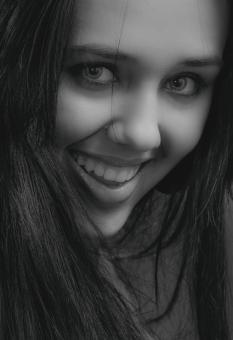 Free Stock Photo of Smiling woman