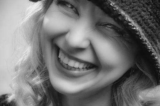 Free Stock Photo of Smiling woman