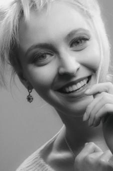 Free Stock Photo of Smiling woman