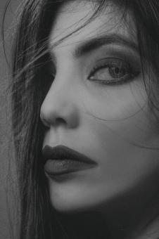 Free Stock Photo of Female Profile Portrait