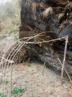 Free Stock Photo of Temporary hut in mini Gosaikunda on the way 