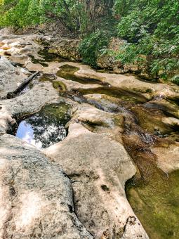 Free Stock Photo of River in stone