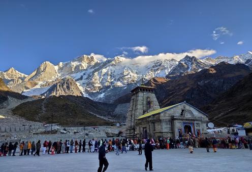 Free Stock Photo of Kedarnath temple