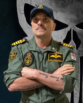 Free Stock Photo of Navy Pilot Portrait