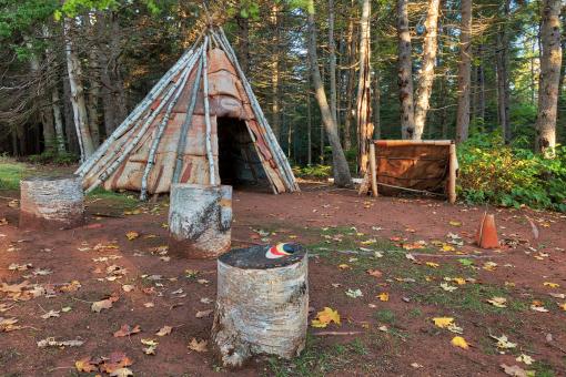 Free Stock Photo of Mikmaq Wigwam