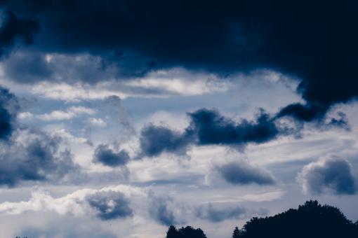 Free Stock Photo of Clouds in the sky