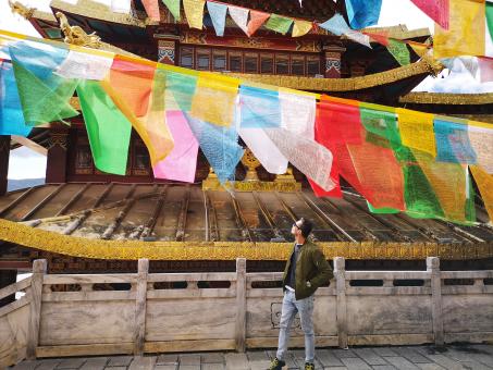 Free Stock Photo of Temples in china - Tibet