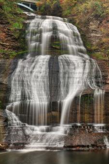 Free Stock Photo of Shequaga Falls