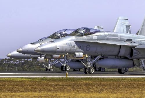 Free Stock Photo of  F/A-18A/B Hornets
