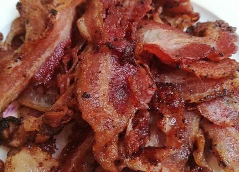 Free Stock Photo of Bacon crisps