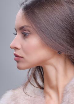 Free Stock Photo of Female profile