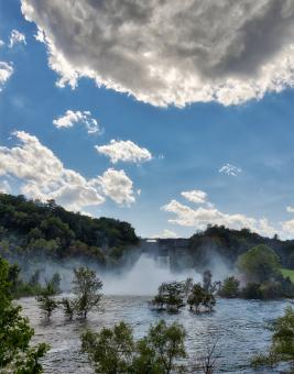 Free Stock Photo of Wispy Dam Fury