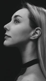 Free Stock Photo of Female profile