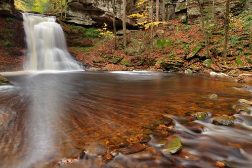 Free Stock Photo of Sullivan Streak Falls