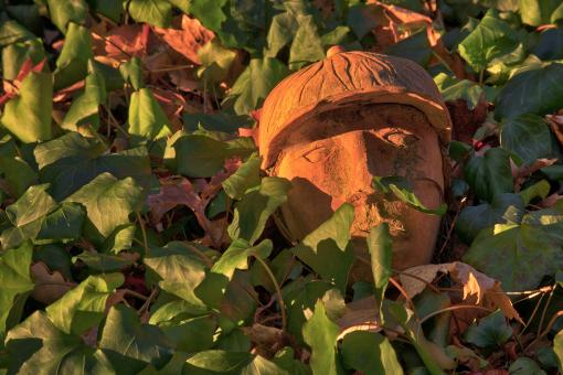 Free Stock Photo of Garden Clay Face