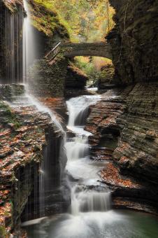 Free Stock Photo of Glen Zen Falls