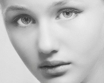 Free Stock Photo of Close up female face