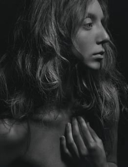 Free Stock Photo of Female profile