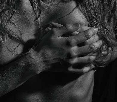 Free Stock Photo of Hand over heart