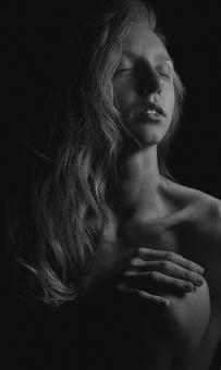 Free Stock Photo of Sensual portrait