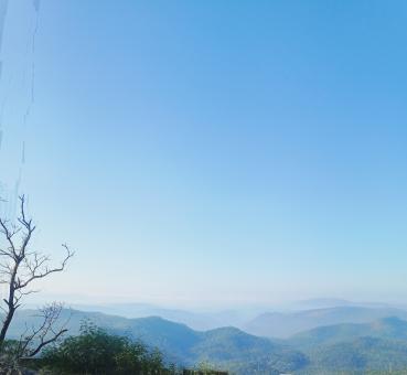 Free Stock Photo of Mountain fog