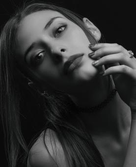 Free Stock Photo of Female portrait