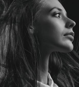 Free Stock Photo of Female profile