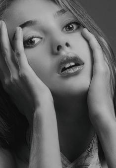 Free Stock Photo of Surprised woman