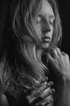 Free Stock Photo of Sensual woman